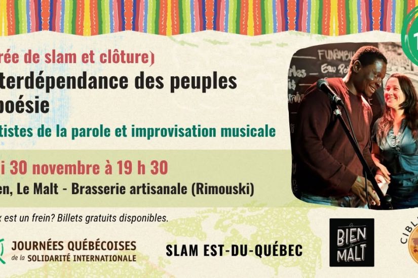 L'interdépendance des peuples en poésie