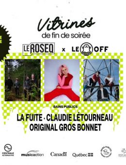 Vitrine de fin de soirée