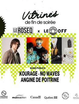 Vitrine de fin de soirée