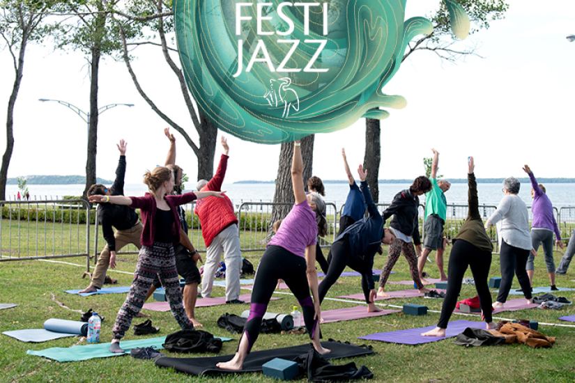 Festi Jazz | Yoga en plein air