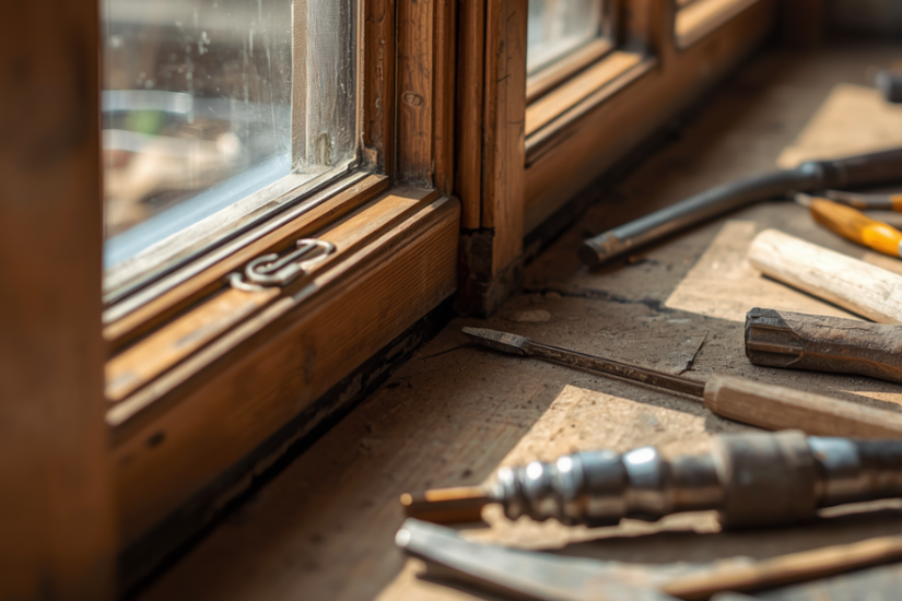 Atelier | Démonstration de restauration et d'entretien de fenêtre en bois