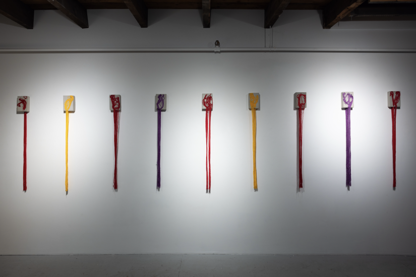 Vernissage de l'exposition Traverser le territoire: Sculpture, tissage, ornementation