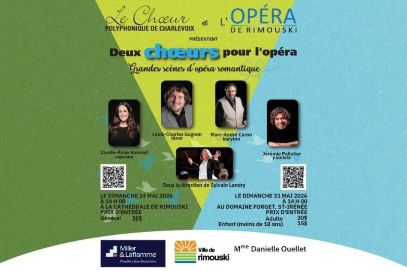 Deux choeurs pour l'opéra